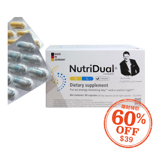 NutriDual AM/PM limited-time 60% off, $39